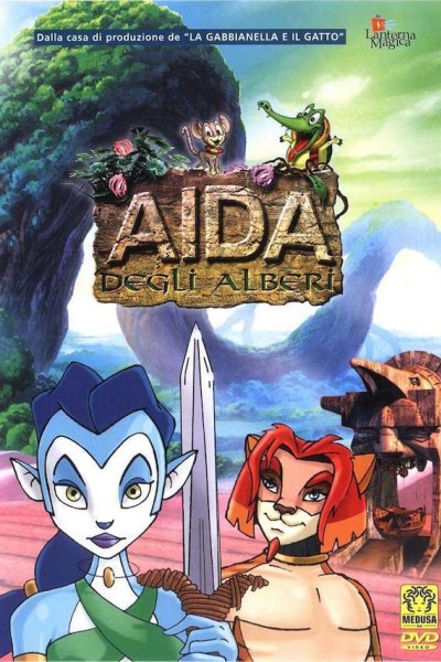 Caratula, cartel, poster o portada de Las aventuras de la princesa Aida
