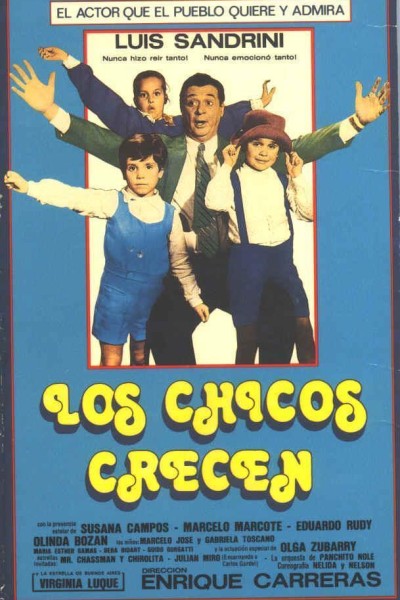 Caratula, cartel, poster o portada de Los chicos crecen
