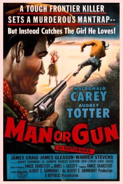 Caratula, cartel, poster o portada de Man or Gun