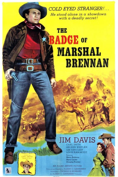 Caratula, cartel, poster o portada de The Badge of Marshal Brennan