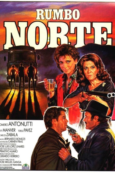 Caratula, cartel, poster o portada de Rumbo norte