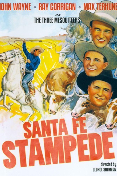 Caratula, cartel, poster o portada de Santa Fe Stampede
