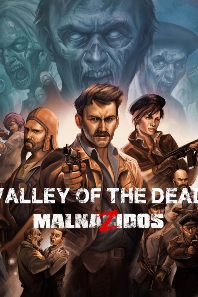 Cubierta de Valley of the Dead: MalnaZidos