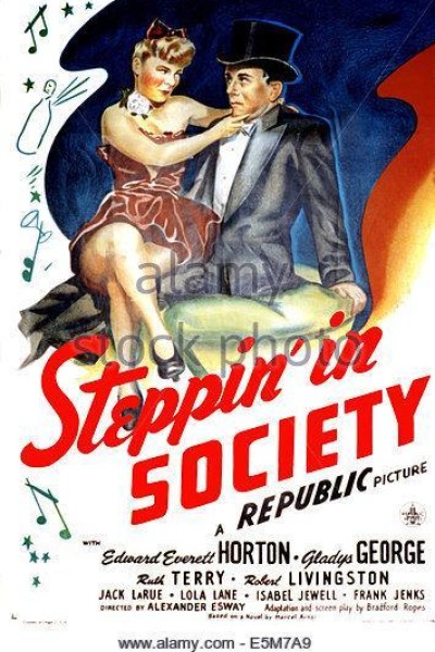 Caratula, cartel, poster o portada de Steppin\' in Society