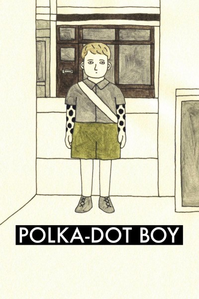 Cubierta de Polka-dot boy