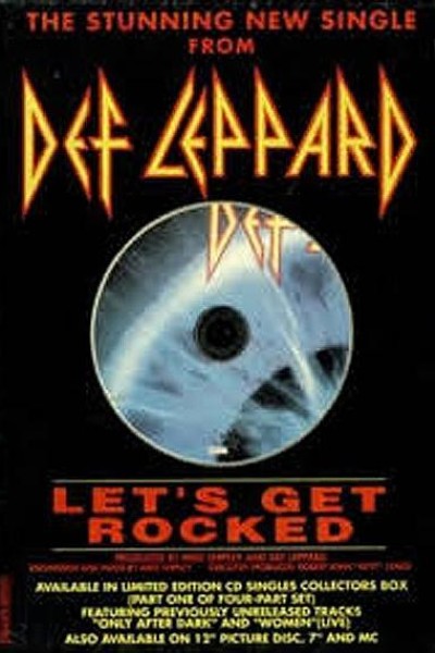 Cubierta de Def Leppard: Let\'s Get Rocked