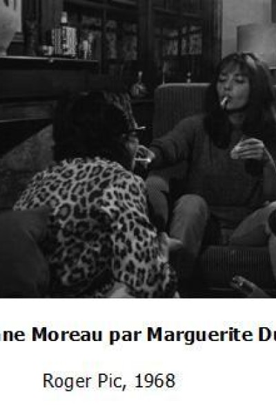 Cubierta de Jeanne Moreau par Marguerite Duras