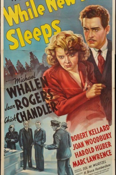 Caratula, cartel, poster o portada de While New York Sleeps