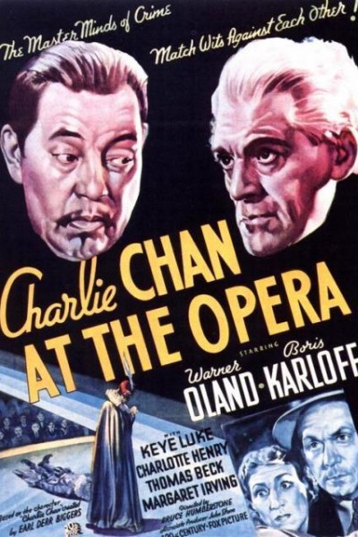 Caratula, cartel, poster o portada de Charlie Chan en la ópera