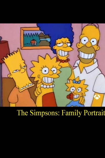 Cubierta de The Simpsons: Family Portrait