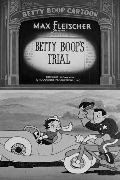 Caratula, cartel, poster o portada de Betty Boop\'s Trial