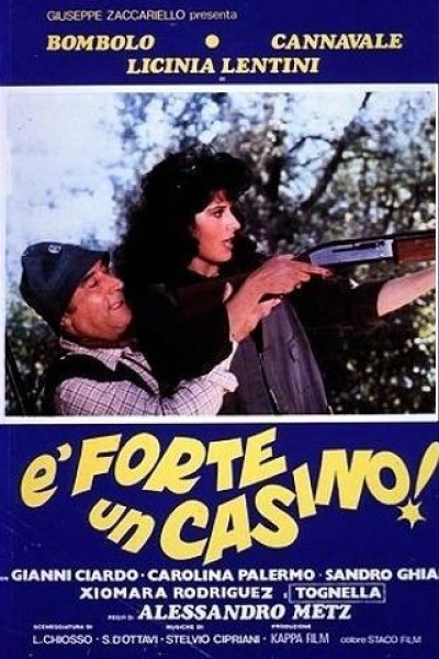 Caratula, cartel, poster o portada de È forte un casino!