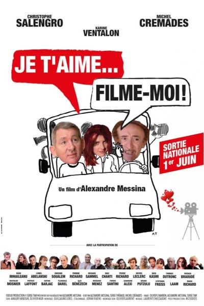 Caratula, cartel, poster o portada de Je t\'aime, filme-moi!