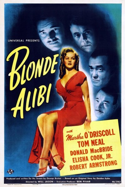 Caratula, cartel, poster o portada de Blonde Alibi