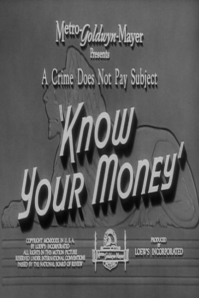 Cubierta de Know Your Money