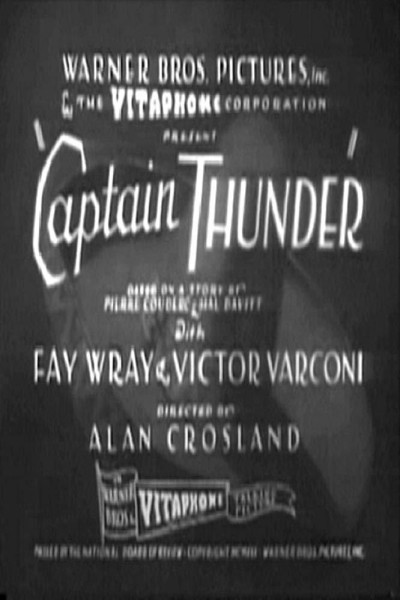 Caratula, cartel, poster o portada de Captain Thunder