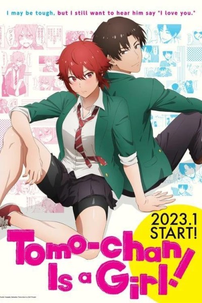 Caratula, cartel, poster o portada de Tomo-chan Is a Girl!