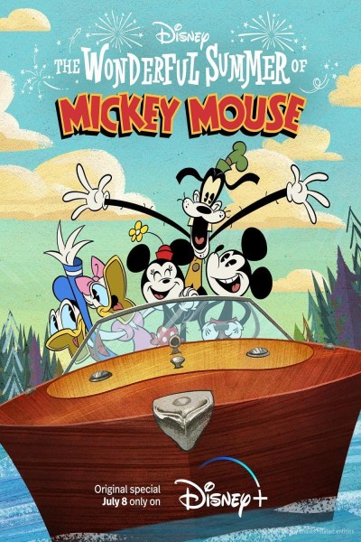 Caratula, cartel, poster o portada de El maravilloso verano de Mickey Mouse