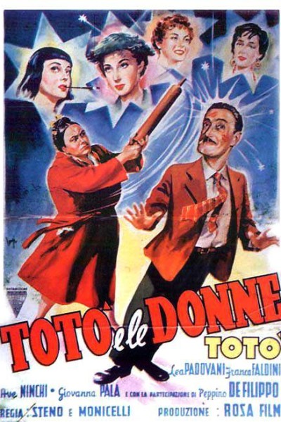 Caratula, cartel, poster o portada de Totò e le donne