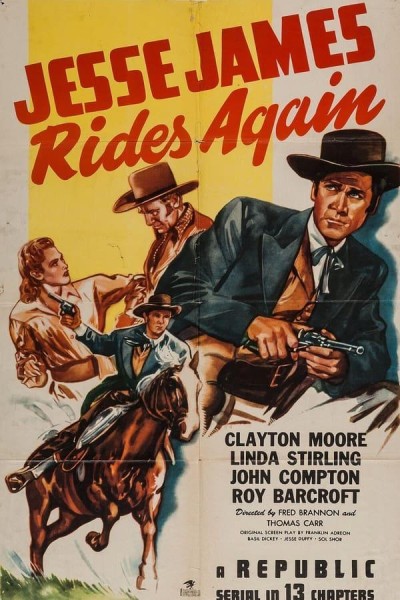 Caratula, cartel, poster o portada de Jesse James Rides Again