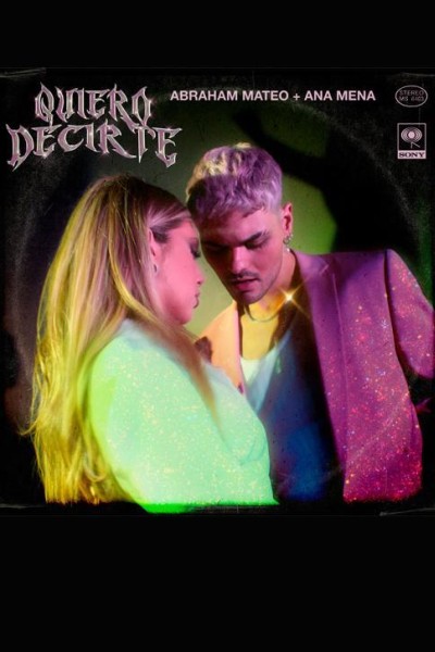 Cubierta de Abraham Mateo & Ana Mena :Quiero decirte (Vídeo musical)