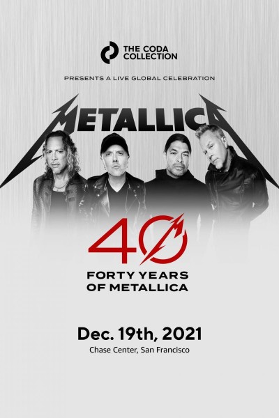 Caratula, cartel, poster o portada de Metallica 40th Anniversary Live