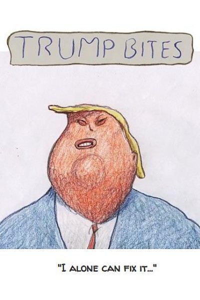 Cubierta de Trump Bites: I alone can fix it!
