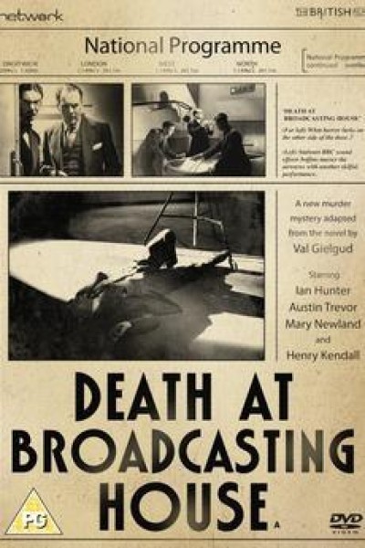 Cubierta de Death at Broadcasting House
