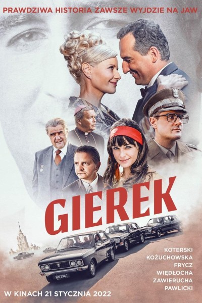 Caratula, cartel, poster o portada de Gierek