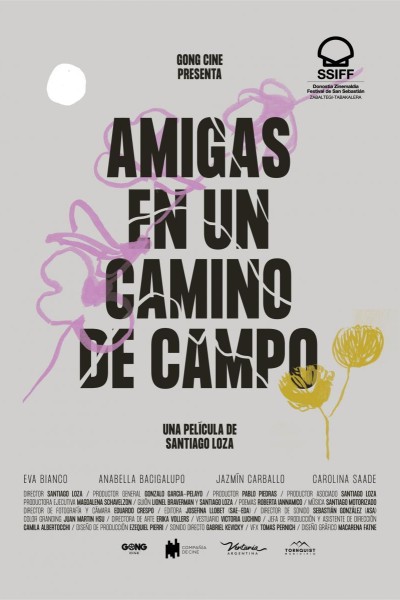 Caratula, cartel, poster o portada de Amigas en un camino de campo