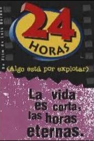 Caratula, cartel, poster o portada de 24 horas (algo está por explotar)