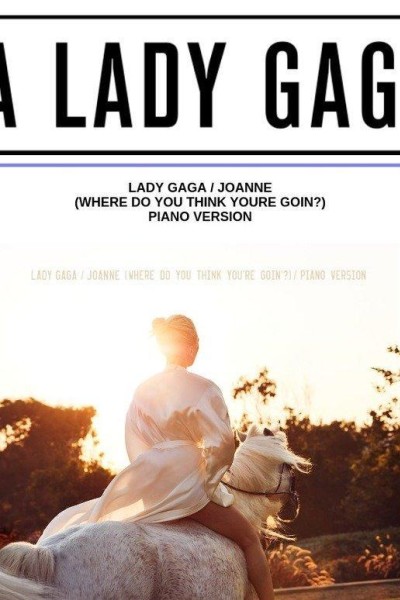 Cubierta de Lady Gaga: Joanne - Piano Version