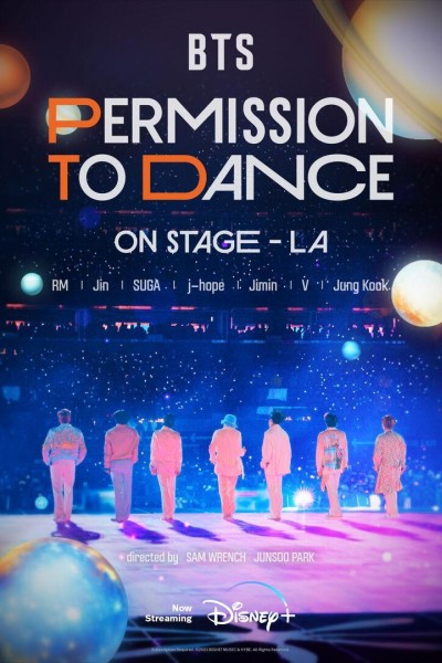 Caratula, cartel, poster o portada de BTS: Permission to Dance On Stage - LA