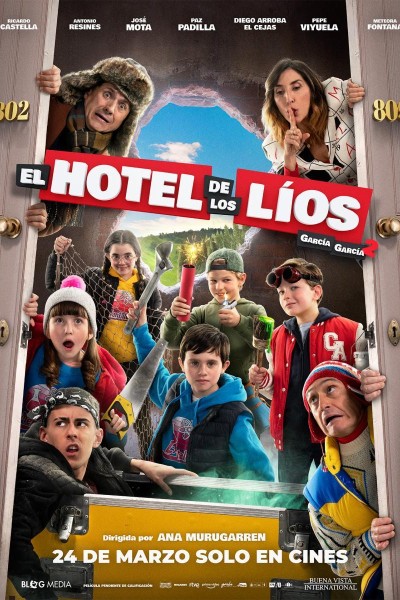 Caratula, cartel, poster o portada de El hotel de los líos. García y García 2