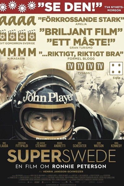 Caratula, cartel, poster o portada de Superswede: En film om Ronnie Peterson