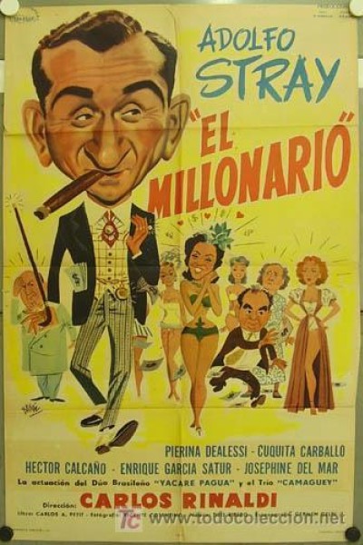 Caratula, cartel, poster o portada de El millonario