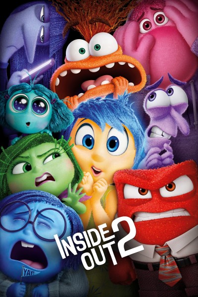 Caratula, cartel, poster o portada de Del revés 2 (Inside Out 2)