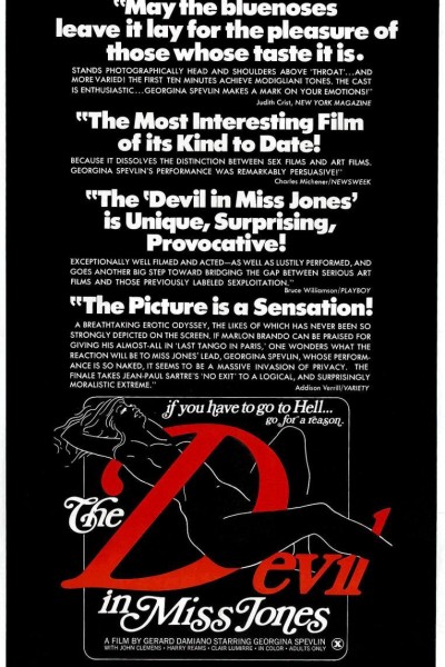 Caratula, cartel, poster o portada de El diablo en la señorita Jones