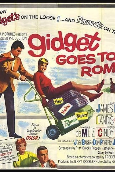 Caratula, cartel, poster o portada de Gidget Goes to Rome