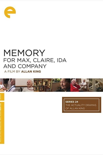 Cubierta de Memory for Max, Claire, Ida and Company