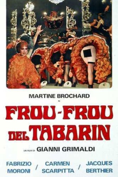 Cubierta de Frou-frou del tabarin