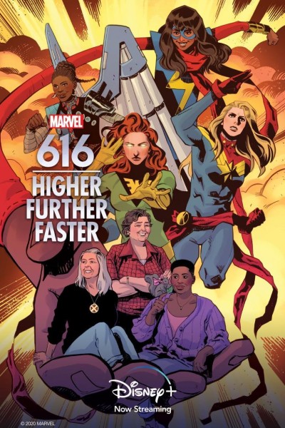 Cubierta de Marvel 616: Más alto, más lejos, más rápido