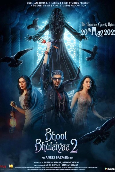 Caratula, cartel, poster o portada de Bhool Bhulaiyaa 2