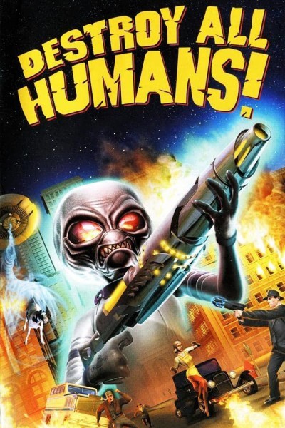 Cubierta de Destroy All Humans!