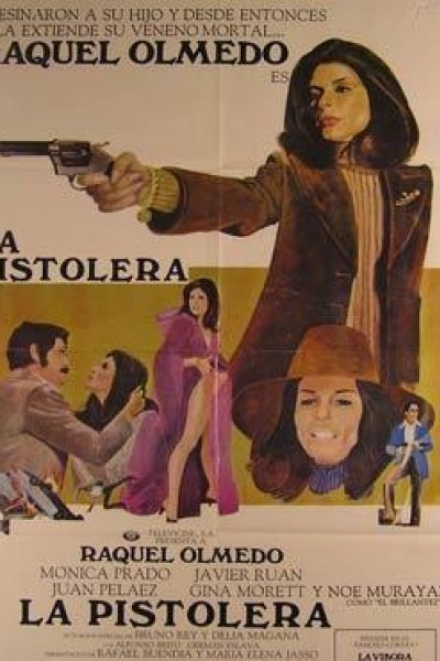 Caratula, cartel, poster o portada de La pistolera