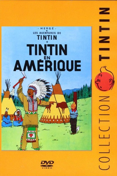 Caratula, cartel, poster o portada de Las aventuras de Tintín: Tintín en América