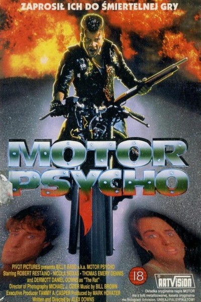 Caratula, cartel, poster o portada de Motor Psycho