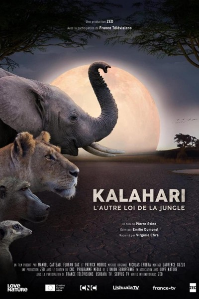 Caratula, cartel, poster o portada de El Kalahari, la otra ley de la selva