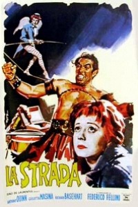 Caratula, cartel, poster o portada de La strada