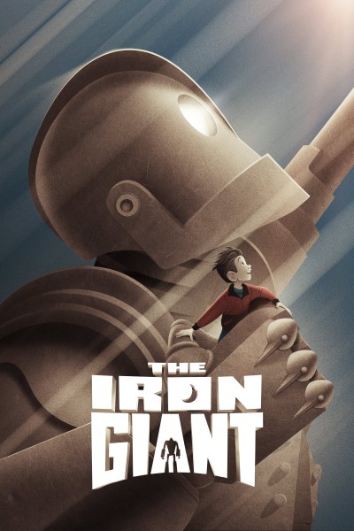 Caratula, cartel, poster o portada de El gigante de hierro